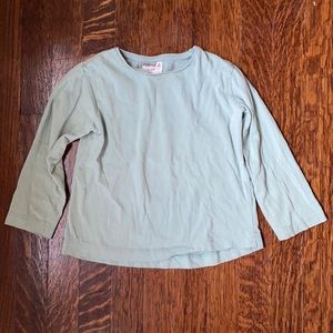 ZARA green shirt SIZE 3-4 years